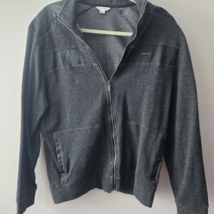 Calvin Klein Black Zip-Up Jacket